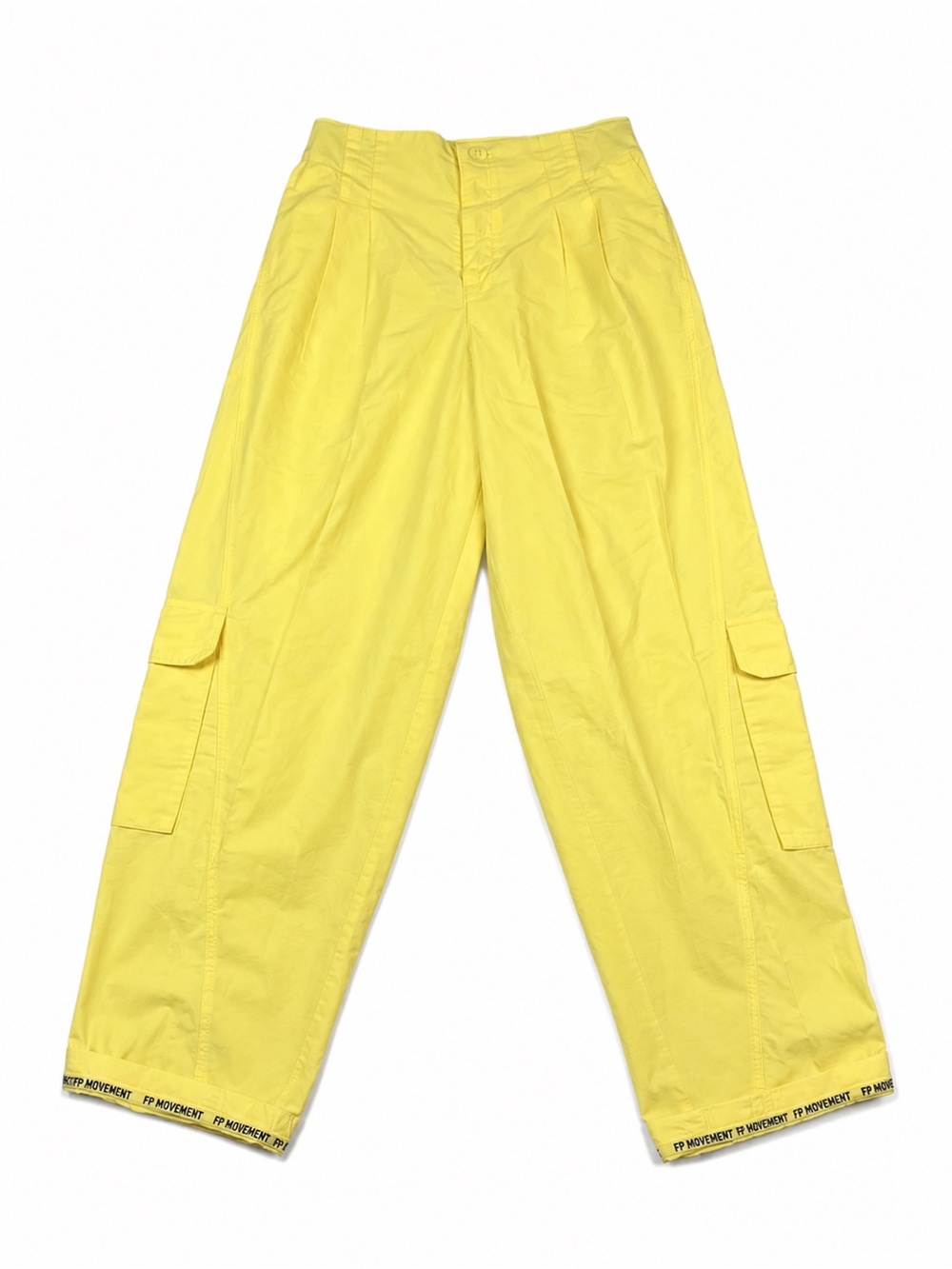 FP Movement by Free People Bright Yellow Cargo Joggers